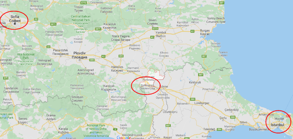 Location of Svilengrad